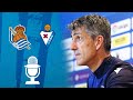 RUEDA DE PRENSA | Alguacil: "Estoy muy tranquilo, los goles van a llegar" | Real Sociedad - SD Eibar