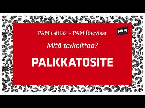 Video: Mitä palkka tarkoittaa?