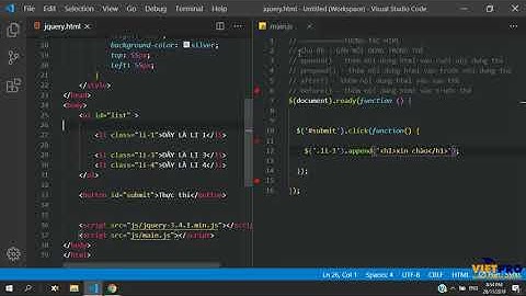 18 CHÈN MÃ HTML VÀO MỘT VỊ TRÍ CỦA THẺ