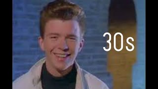 30 second Rick-Roll Bomb