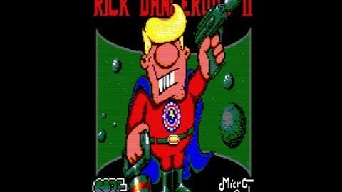 Rick Dangerous II with ROMU6CPC on MSX Turbo R