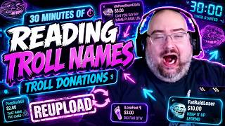 WingsOfRedemption 30 Minutes of Getting Cooked by Troll Names