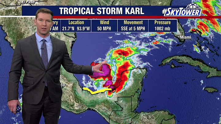 Tropical Storm Karl expected to make landfall in M...