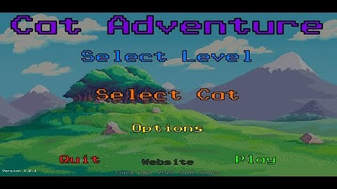 Cat Adventure Release Trailer