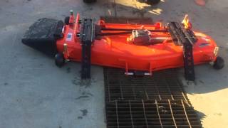 How to Remove/Install Kubota "Easy Over Mower Deck" on Any BX Series Kubota
