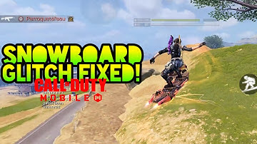 How To Fix Snowboard Not Working Glitch In Call of Duty Mobile