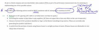 CIMA E3 Mock Q46
