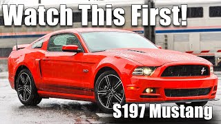 Watch This Before Buying an S197 Ford Mustang 2005-2014