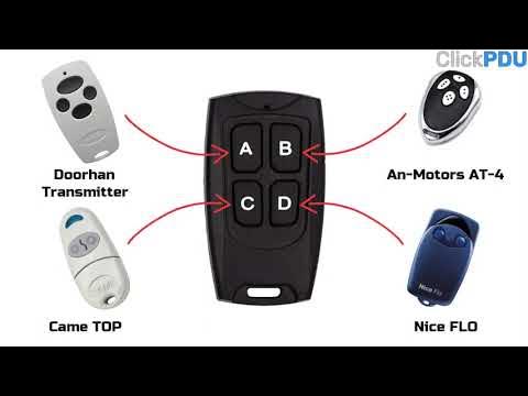 Пульт брелок Дубликатор SDBL4 SDBL7 инструкция настройка обзор - YouTube