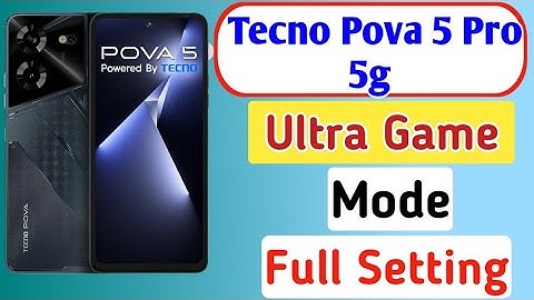 tecno pova 5 pro 5g ultra game mode/tecno pova 5 pro 5g game mode enable kaise kare
