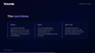The Role of SCEP and NAC in Modern MDM Infrastructure