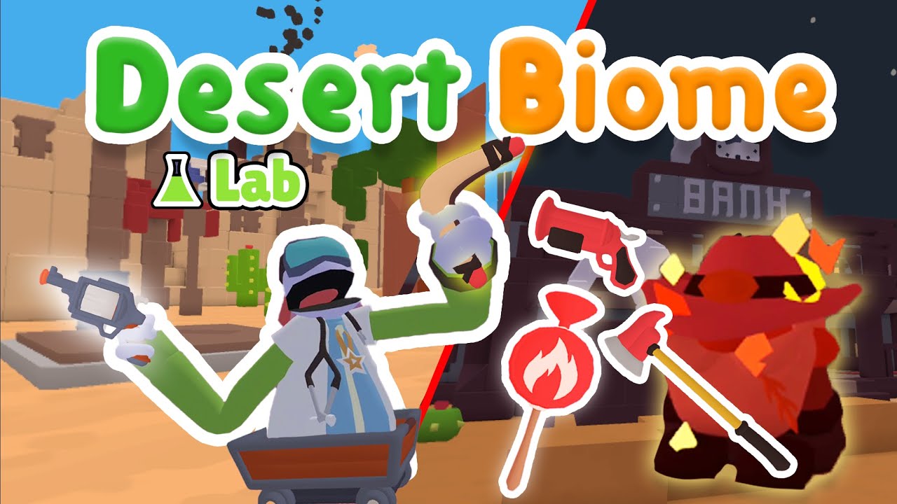 Yeeps New Desert Biome Lab is MASSIVE!!!🔥🏜️ (Fire, Revolvers, New Maps & Gamemodes, 10 New Gadgets!)
