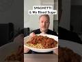 Spaghetti And Meat Sauce And My Blood Sugar Glucose Bloodsugar Insulinresistant1 Spaghetti