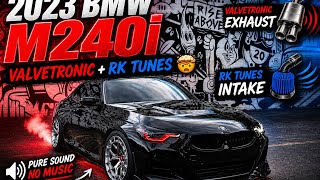 Pure B58 Sound 😈 Valvetronic Exhaust + RK Tunes Intake
