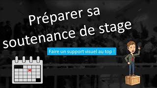 Préparer sa soutenance de stage : faire un support visuel au top !