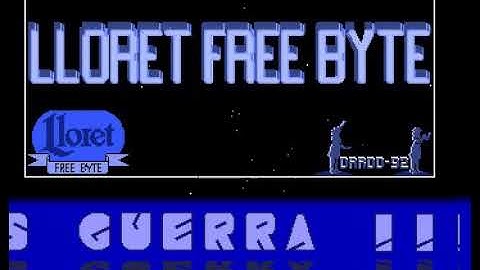 first intro by lloret free byte for Amiga