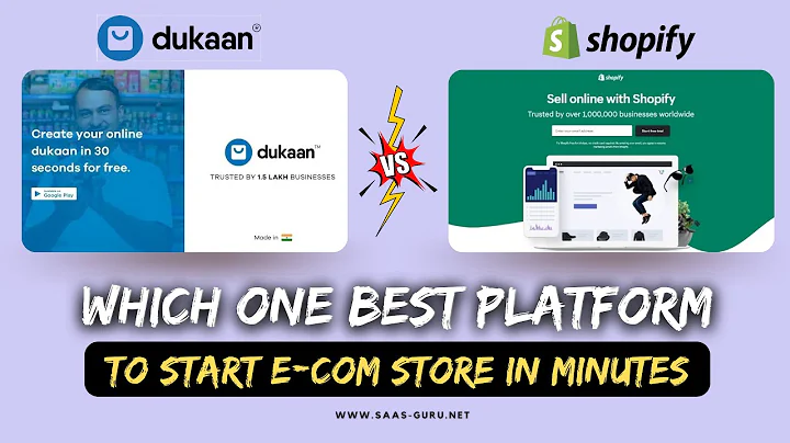 Discover Why Dukaan Is the Best Shopify Alternative!