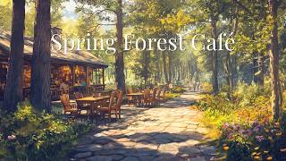 Spring Forest Café 🌿 Lofi Jazz Music — Work &amp; Study Playlist