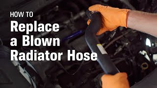 How to Replace a Blown Radiator Hose