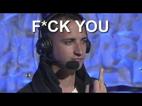 Montecristo flips the finger