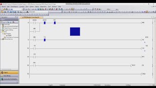 คำสั่ง timerและcounter PLC MITSUBISHI อย่างง่ายย