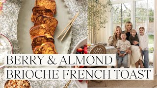 Berry & Almond Brioche French Toast Recipe | Around the Table