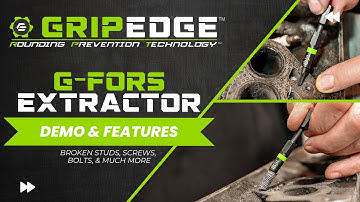 G-FORS Extractor | How To Remove A Broken Stud | GripEdge Tools