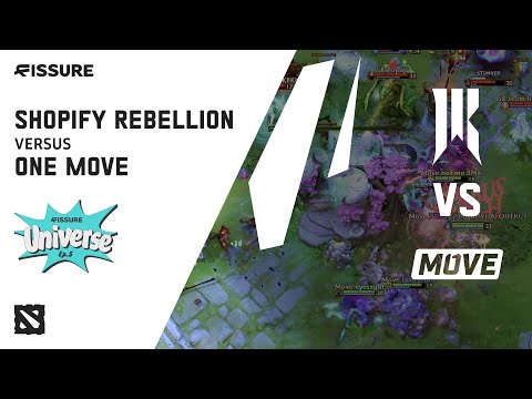 ВОТ ЭТО ДОТА! One Move vs Shopify Rebellion | ЛУЧШИЕ МОМЕНТЫ с FISSURE Universe Ep.5 Play-In