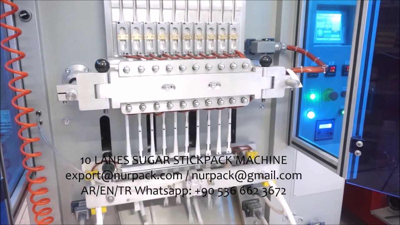 NURPACK GROUP Sugar Stick Pack Packaging Machine