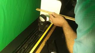 Bench optics two lens system #2
