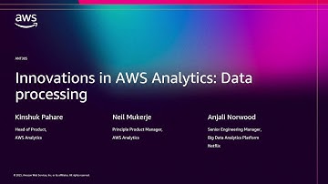 AWS re:Invent 2025 - Innovations in AWS analytics: Data processing (ANT305)