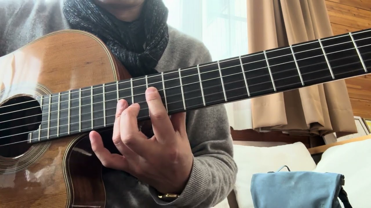 C maj 7 コードの転回形を全て覚えちゃおう