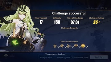 Honkai Impact 3rd - Mobius vs Elysian Realm v5.4 (D150, 17F)