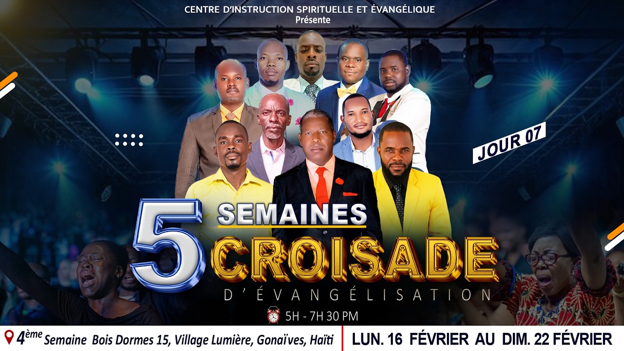5eme SEMAINE DE CAMPAGNE D'ÉVANGÉLISATION | JOUR 36 | CISE
