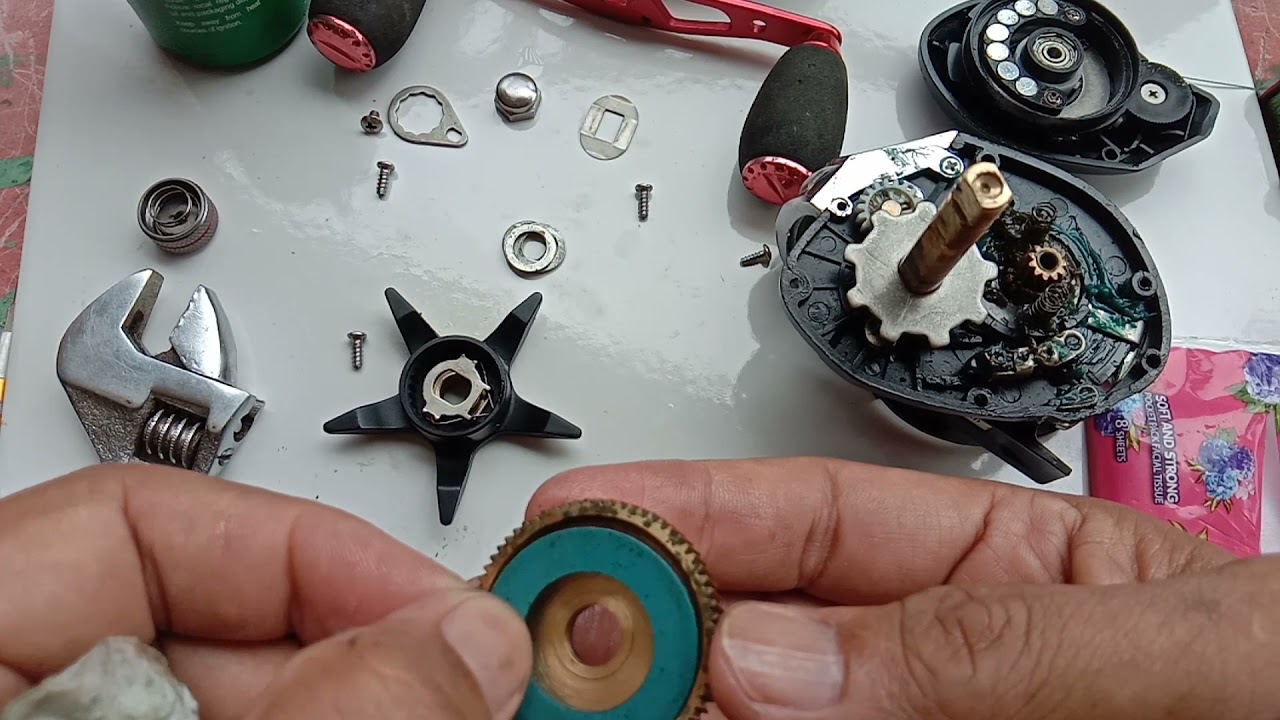 AWASHIMA Fantasy 1001, Penjagaan reel BC dan cara servis.