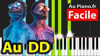 PNL Au DD Piano Tuto Facile Instru Lyrics/Paroles chords