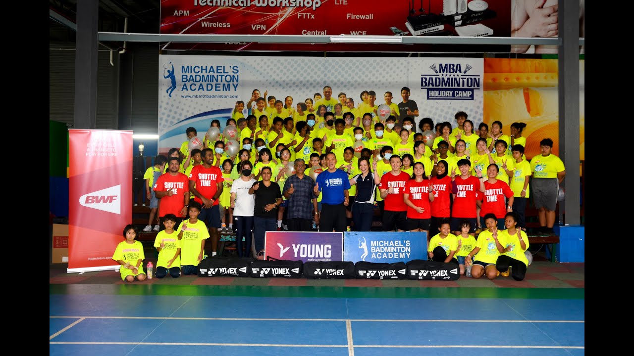 BWF – MBA Host Coaching Clinic For Underprivileged Children