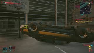Cyberpunk 2077 unexpected bug/glitch, vertigo in 3, 2, 1...