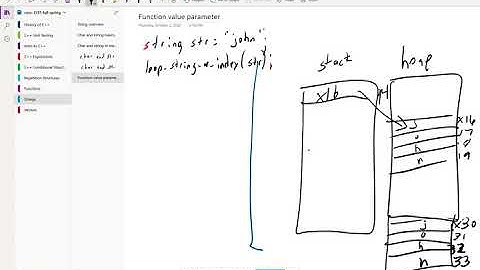 1001 COSC 1337 Function parameters: strings and vectors