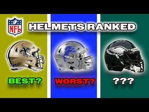 All 32 NFL Helmets RANKED