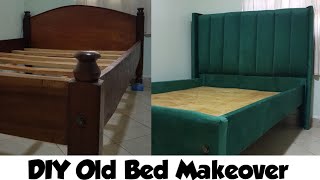 DIY Old Bed Transformation Full Video