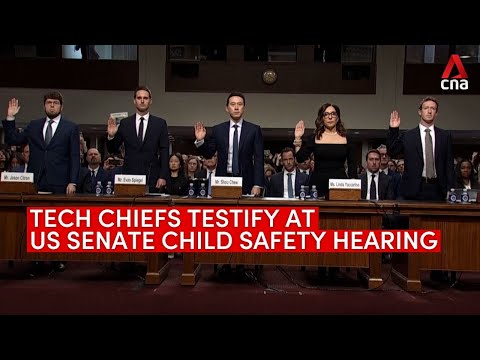 Tech CEOs from Meta, X, TikTok testify at US Senate child safety hearing
