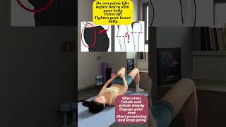 No Running, No Jumping—Morning Flat Belly Routine #abs #exercise#sports