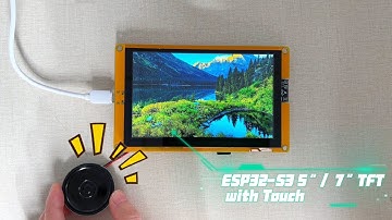 ESP32-S3 5" IPS with Touch & 7" TN Display