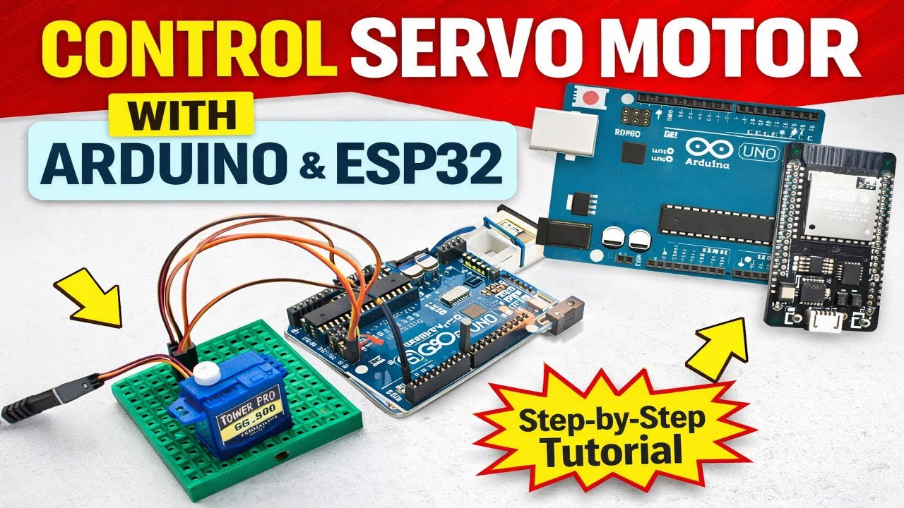 how to connect servo motor to arduino | servo motor esp32 | servo motor arduino code | servo motor