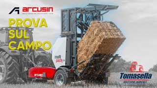 Arcusin E14 e D14 in azione: Imballatrici di ballette al lavoro sul campo!