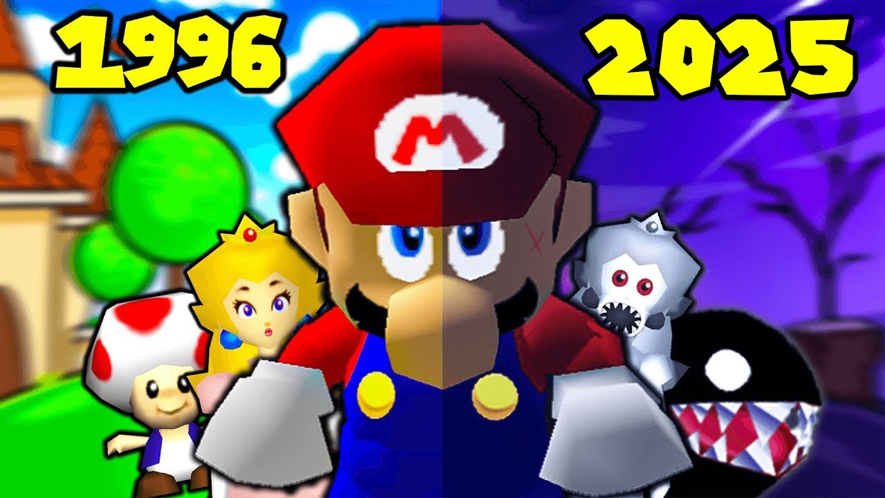 How Mario 64 Slowly Became A Horror Game…