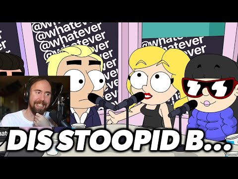 Asmongold REACTS To Whatever Podcast Cartoon Roast