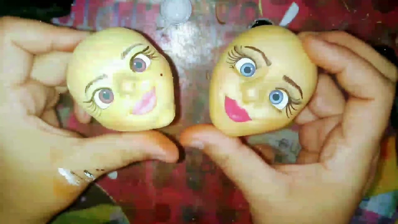 rosto de fofucha humanizado