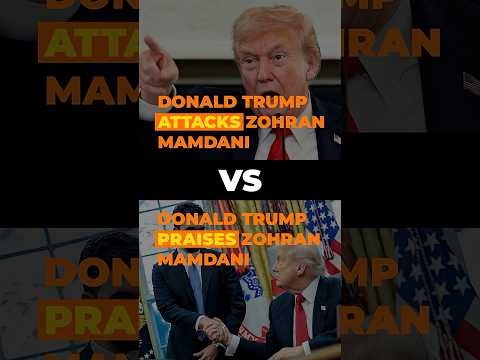 Trump S Surprise U Turn On Mamdani Compare And Contrast